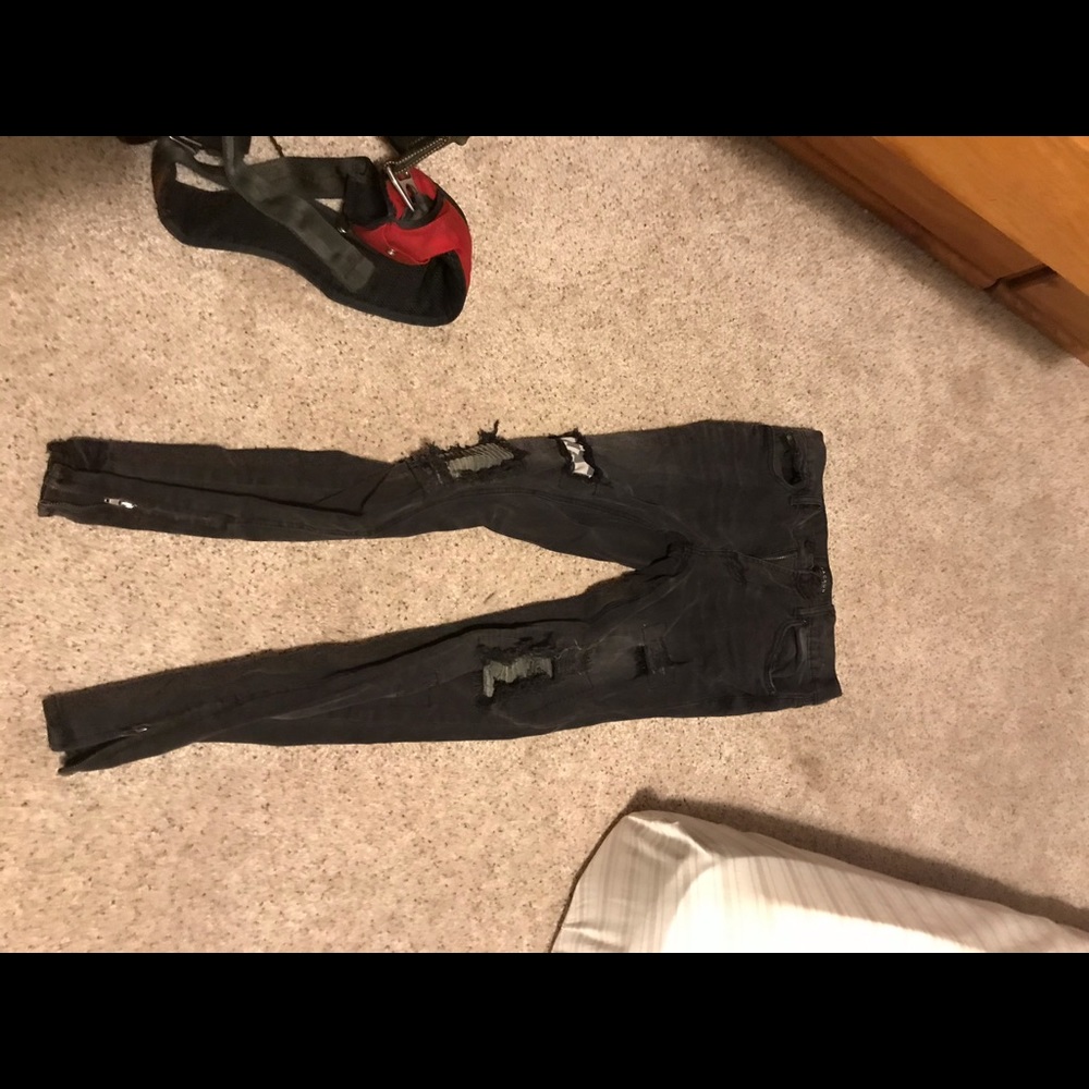 Black Pacsun Skinny Jeans
